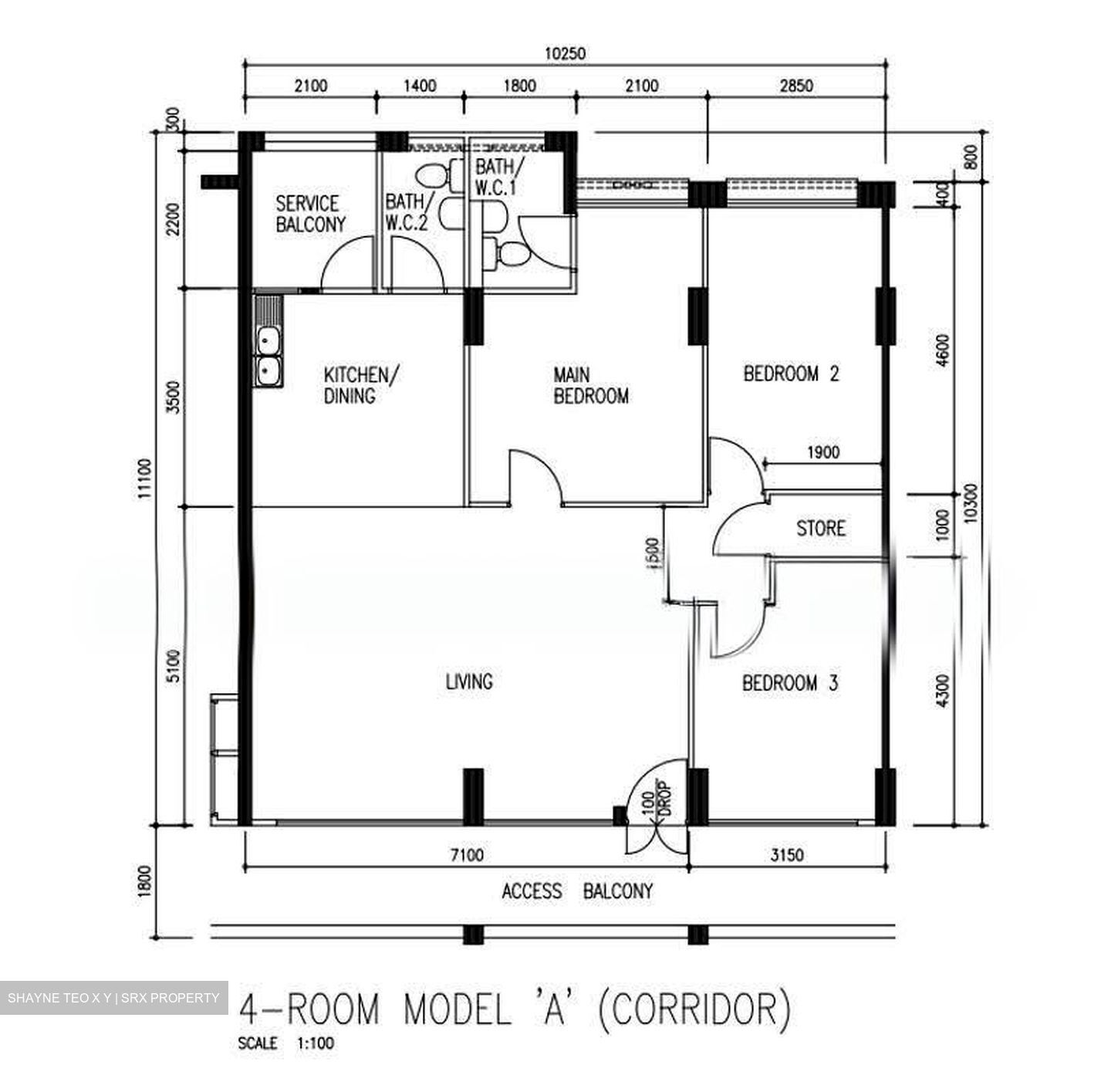 Blk 854 Jurong West Street 81 (Jurong West), HDB 4 Rooms #617629751
